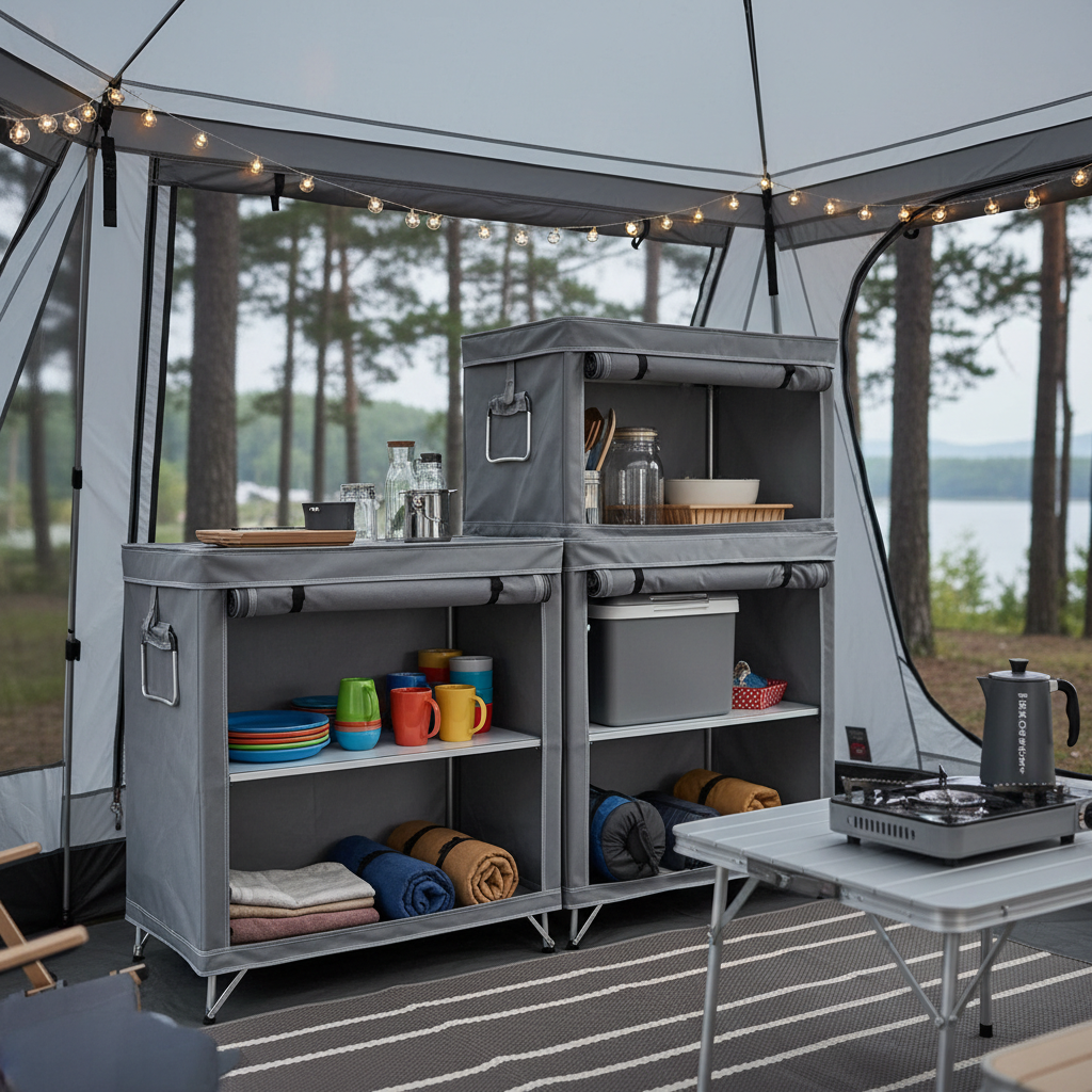 Camping Schrank für Vorzelt Wohnwagen – Outdoor Alm