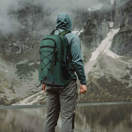 Rucksack Wanderrucksack 45L Grün Trekking Backpacking und Camping