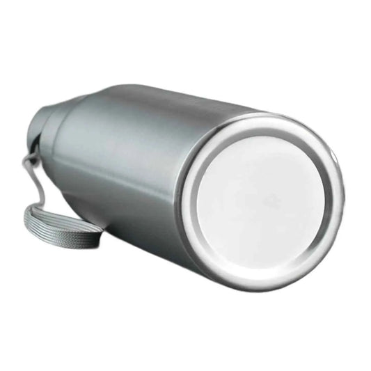 Trinkflasche Edelstahl 1000 ml Kohlensäure geeignet. Flasche mit Trageschlaufe