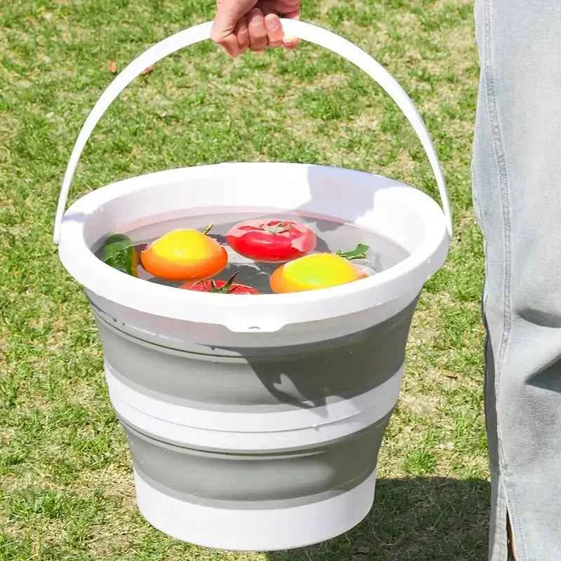 Faltbarer Eimer 10 Liter – Kompakter Falt-Eimer für alle Einsätze