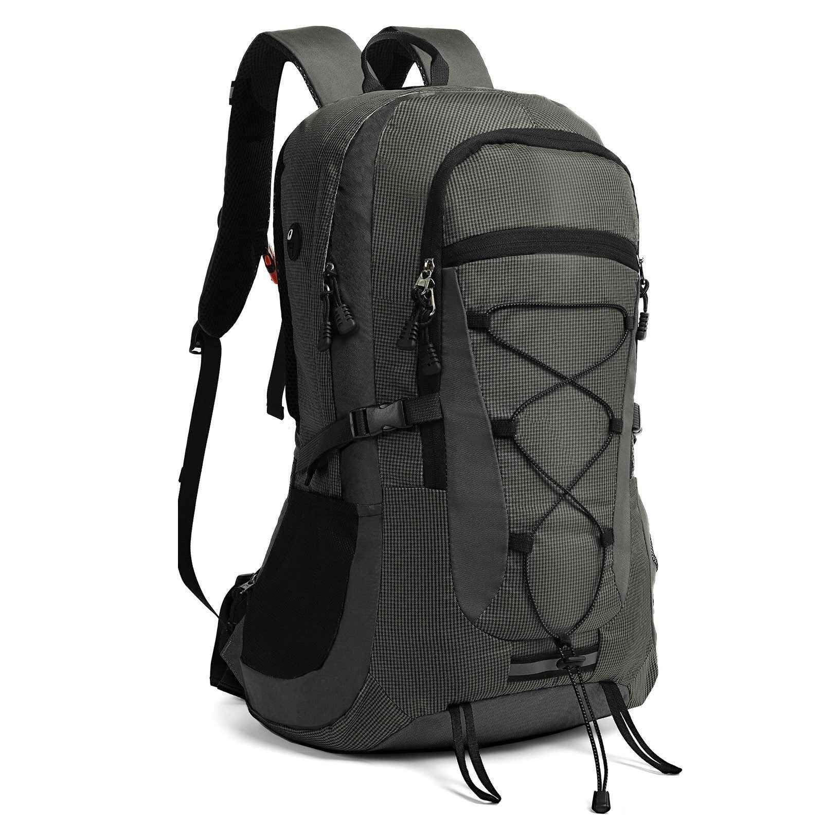 Rucksack Grau 45 Liter für Backpacking und Trekking Touren – Ideal für Bergwandern
