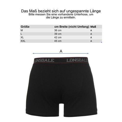 Boxershorts Londsdale 2 Pack Unterhosen Boxer-Shorts - Outdoor Alm