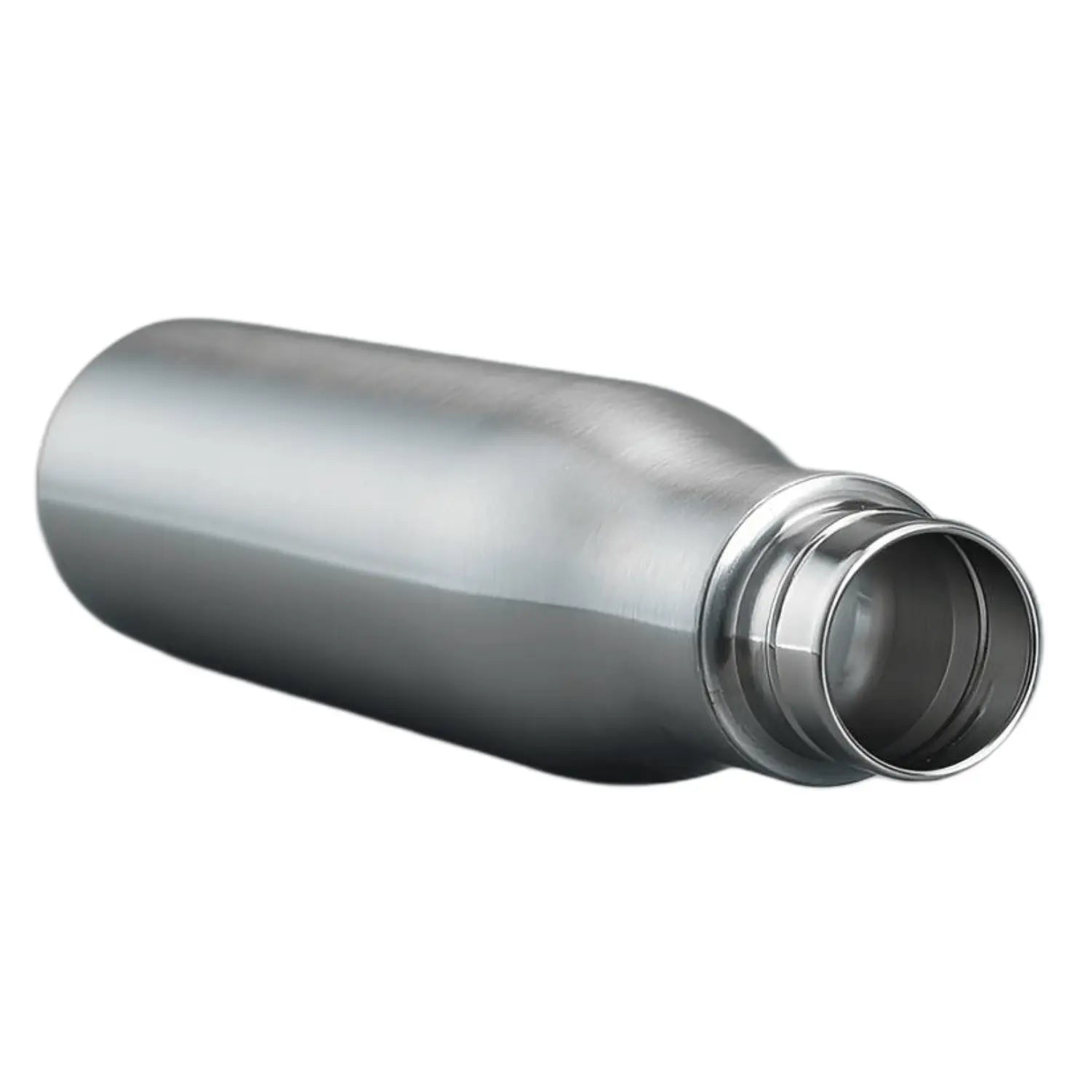 Trinkflasche Edelstahl 1000 ml Kohlensäure geeignet. Flasche mit Trageschlaufe - Outdoor Alm