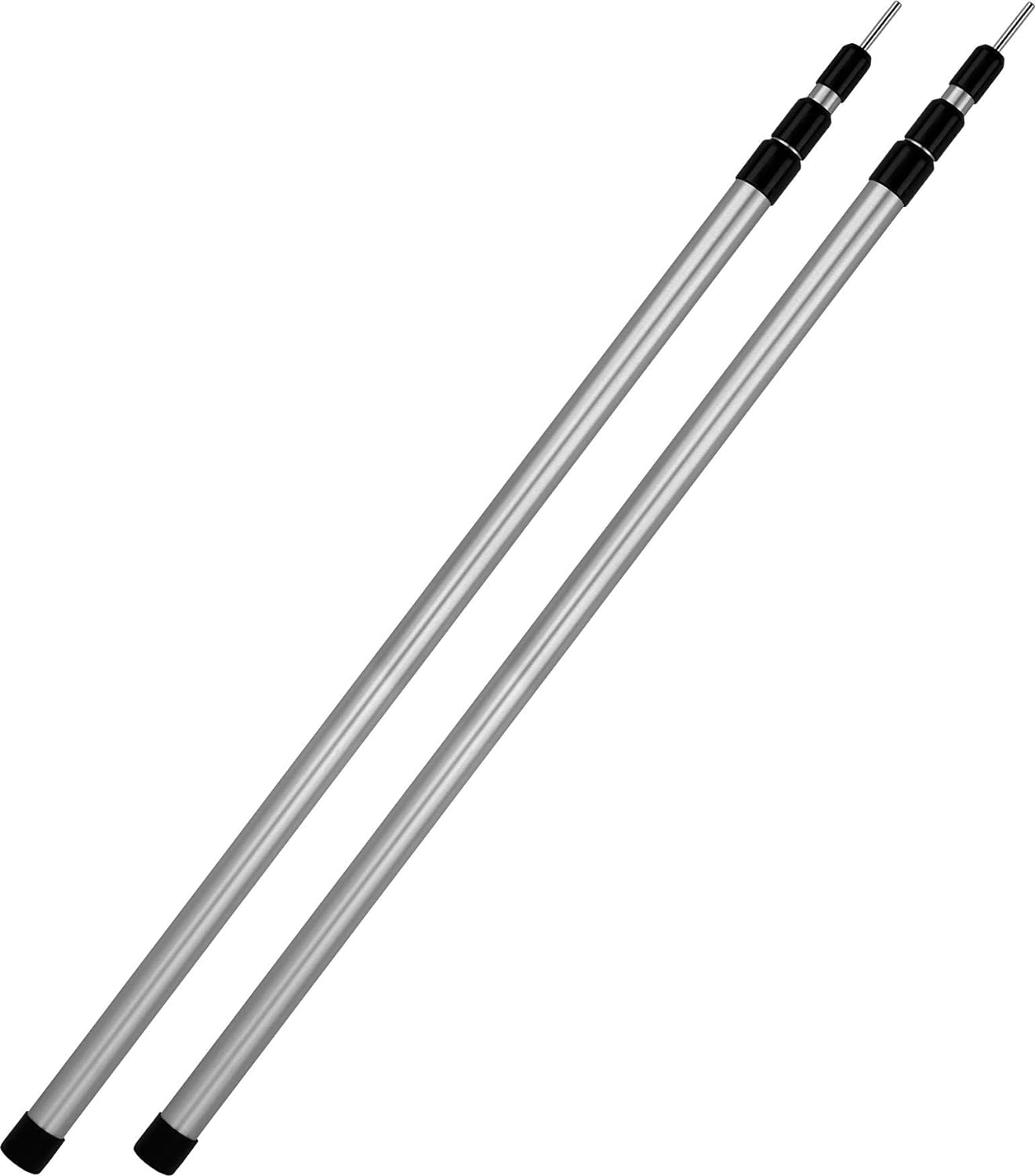 Zelt Teleskopstange Alu 230 cm – Aufstellstange für Heckzelt, verstellbar von 95 cm bis 230 cm - Outdoor Alm