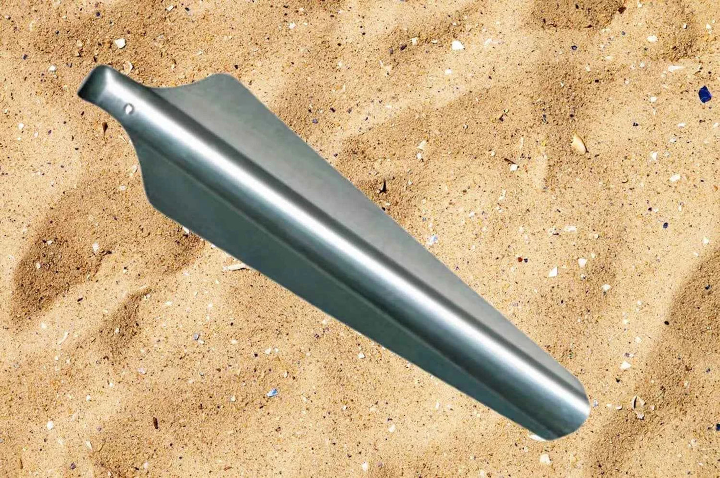 Aluminium Sandheringe Norskskin 4 x Ultraleicht für Schnee und Strand