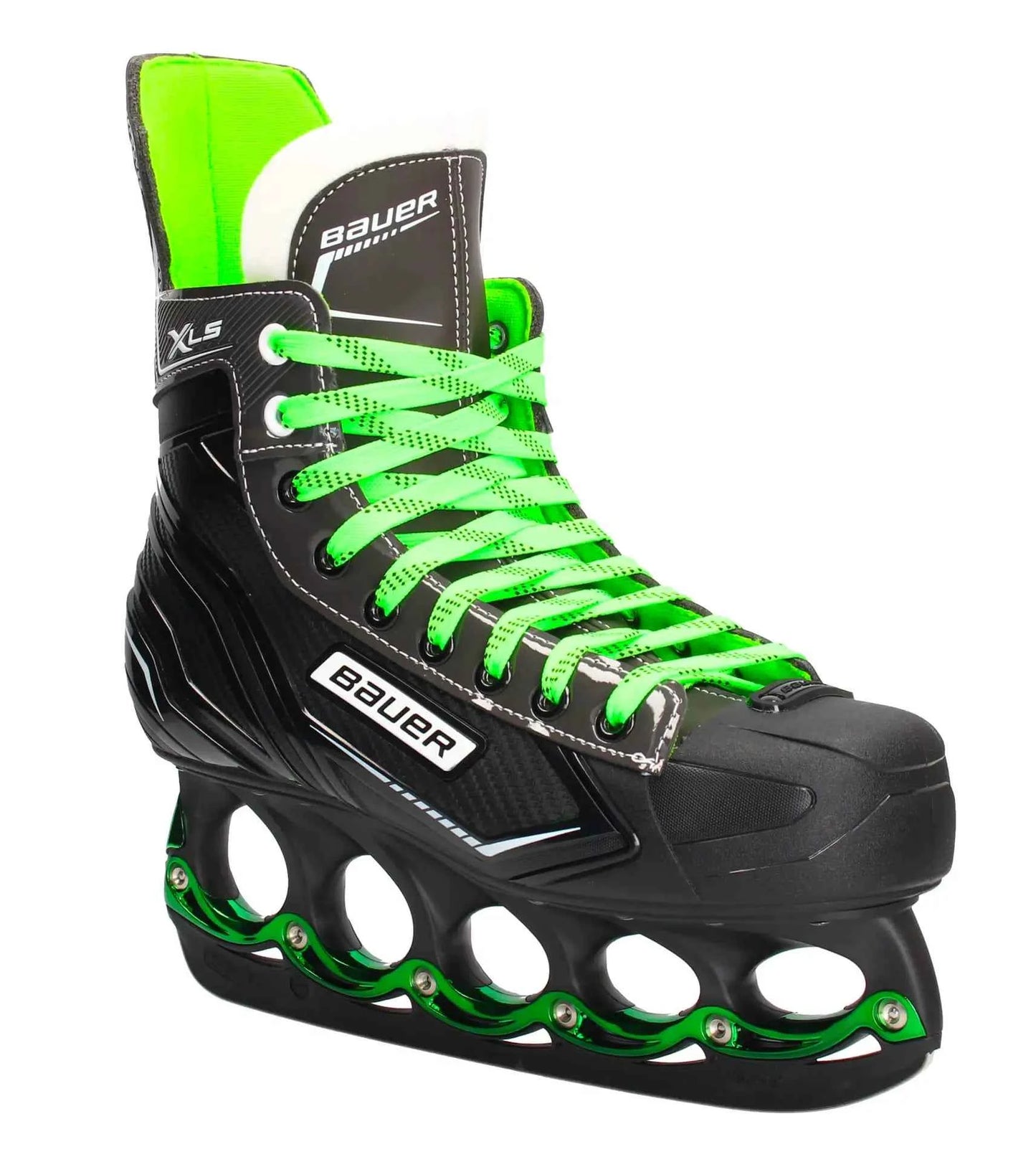 t-blade Schlittschuhe Bauer XL-S Black Green Edition mit tblade Kufensystem kaufen
