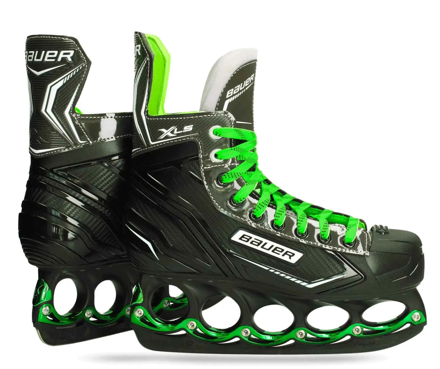 t-blade Schlittschuhe Bauer XL-S Black Green Edition mit tblade Kufensystem kaufen