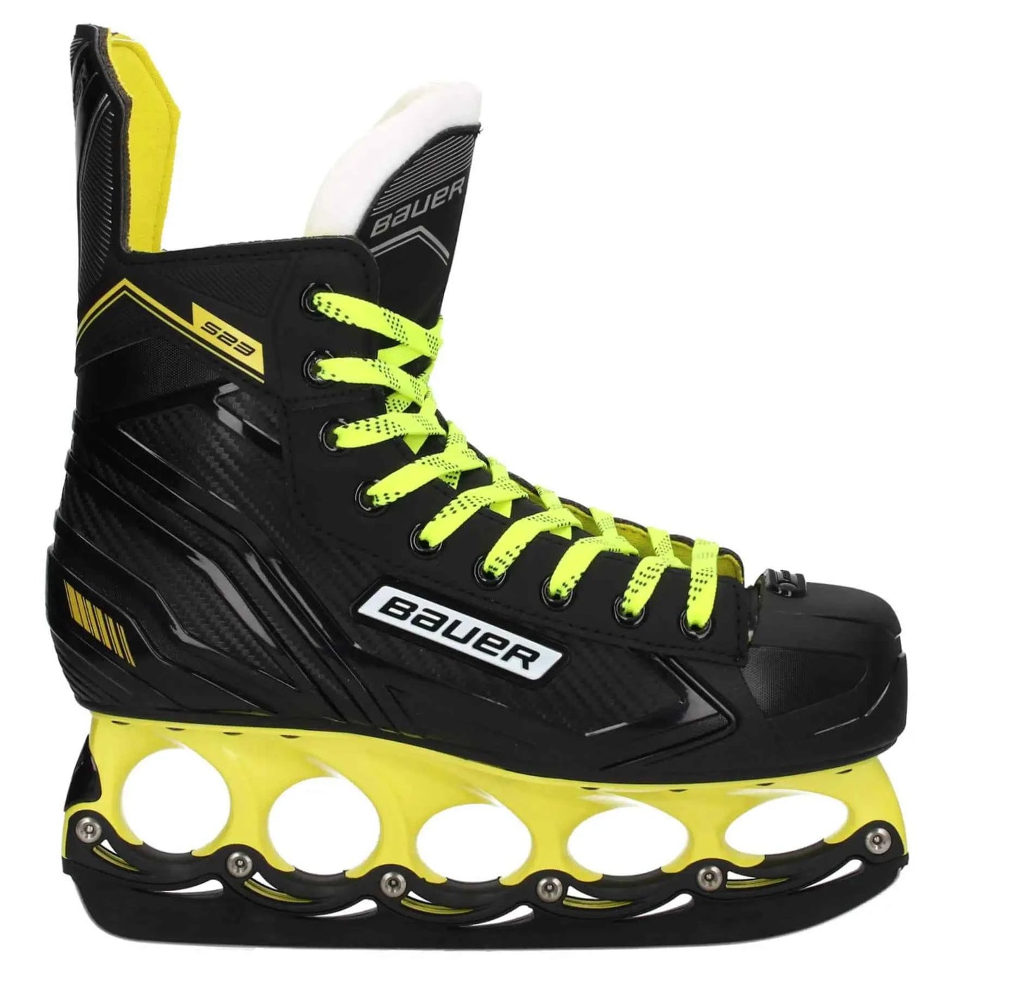 t-blade Eishockey Schlittschuhe Bauer Supreme S23 tblade Gelb