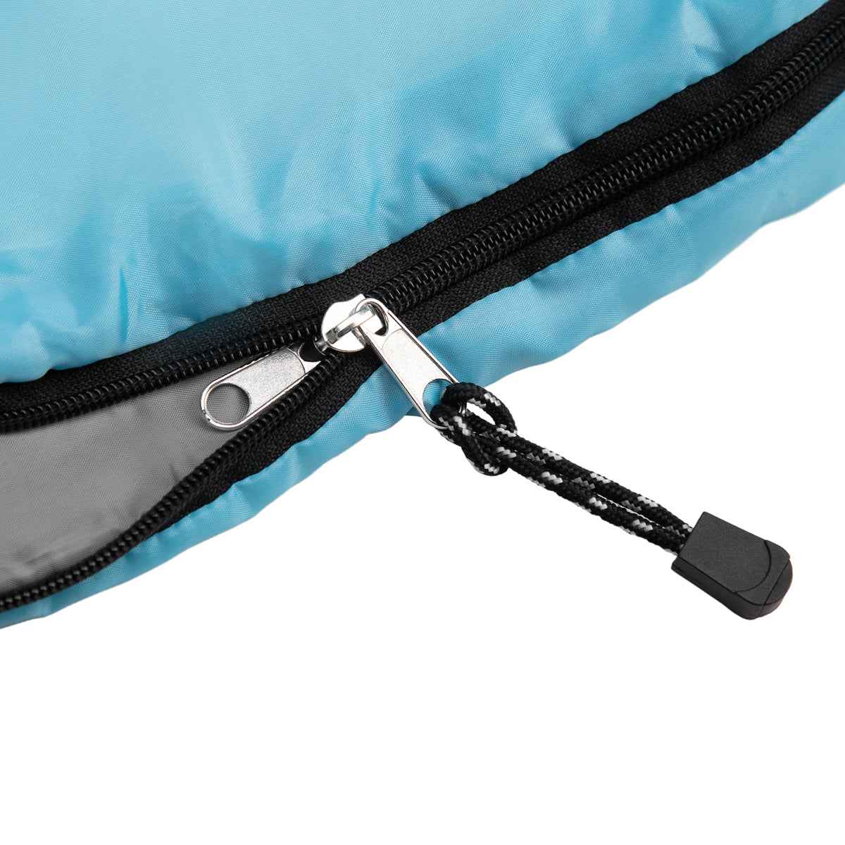 Decken Schlafsack Mumienschlafsack 205 MINZGRÜN-GRAU NC2008