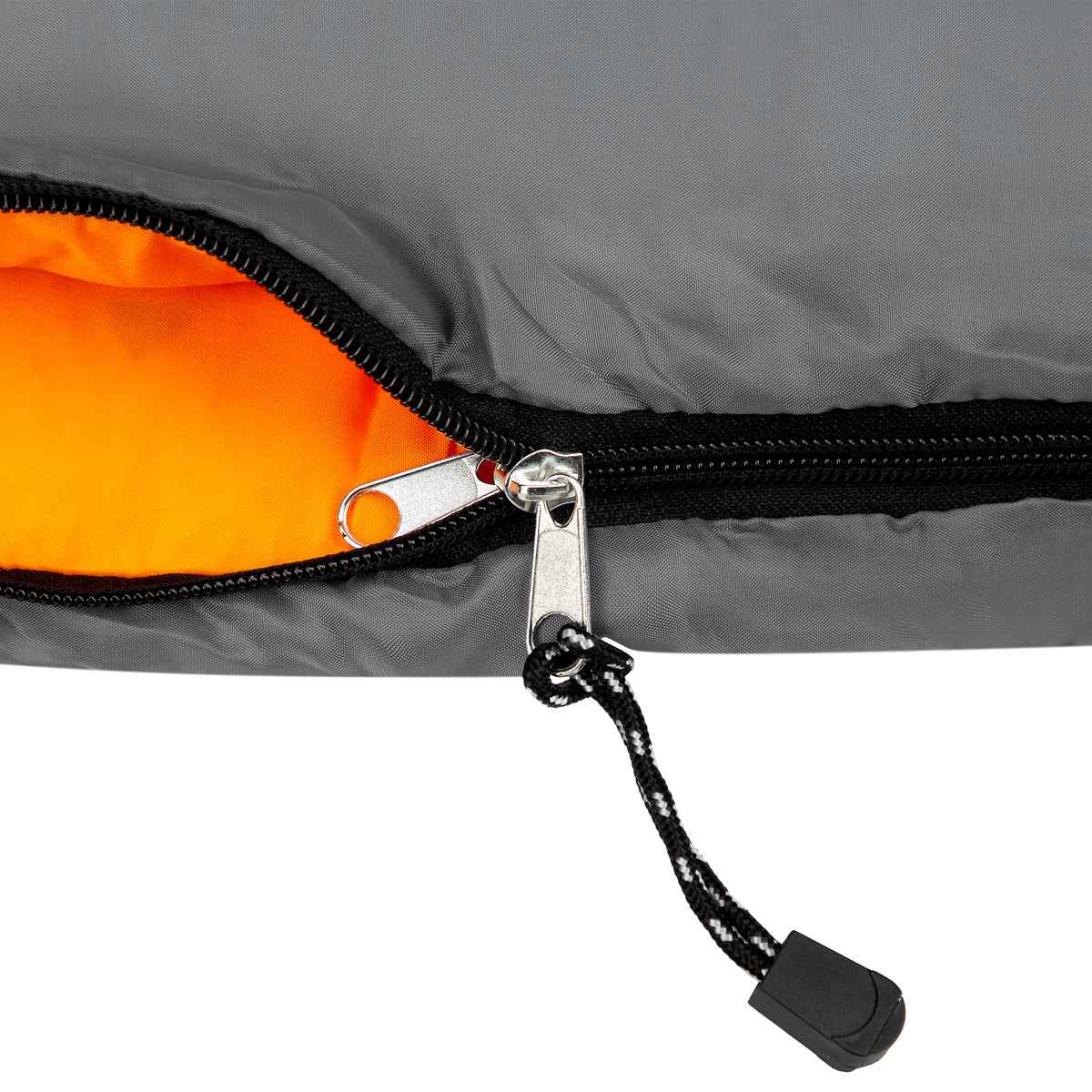 Decken Schlafsack ORANGE-SCHWARZ ähnlich Mumienschlafsack NC2008