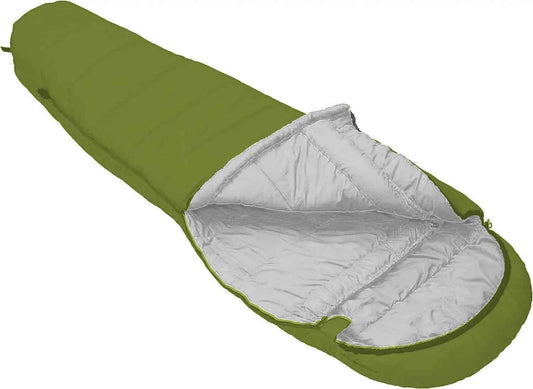 Mumienschlafsack Camping -16°C leicht und warm 230cm x 80cm für Zelt und Trekking