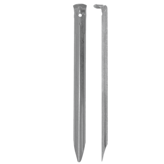 Heringe 33 cm Stahl für Sand und Schnee Zeltheringe Campingzelt - Outdoor Alm