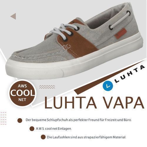 Luhta Damen Schuh Sneaker Beige VAPAA A.W.S. cool net Einlagen - Outdoor Alm