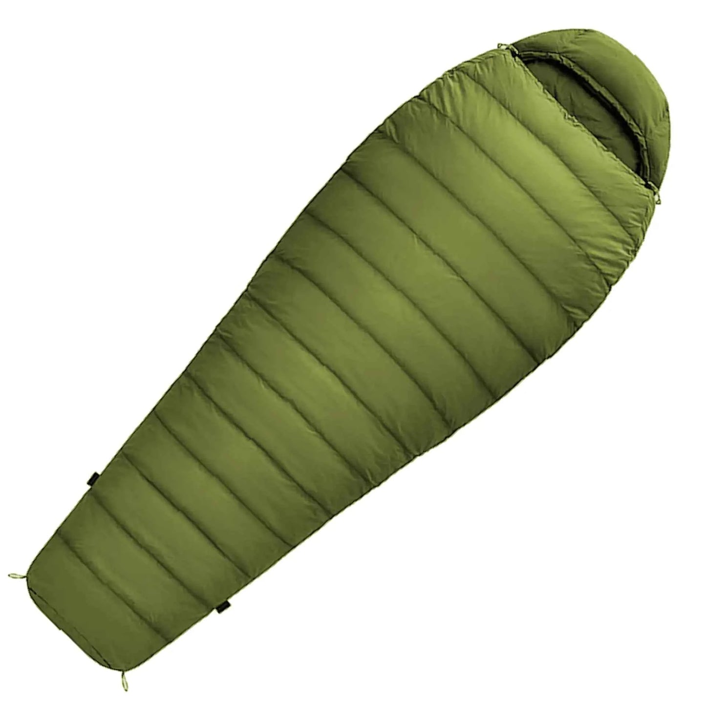 Mumienschlafsack ultraleicht Norskskin 900 g 220 cm Koppelbar Nylon 400T