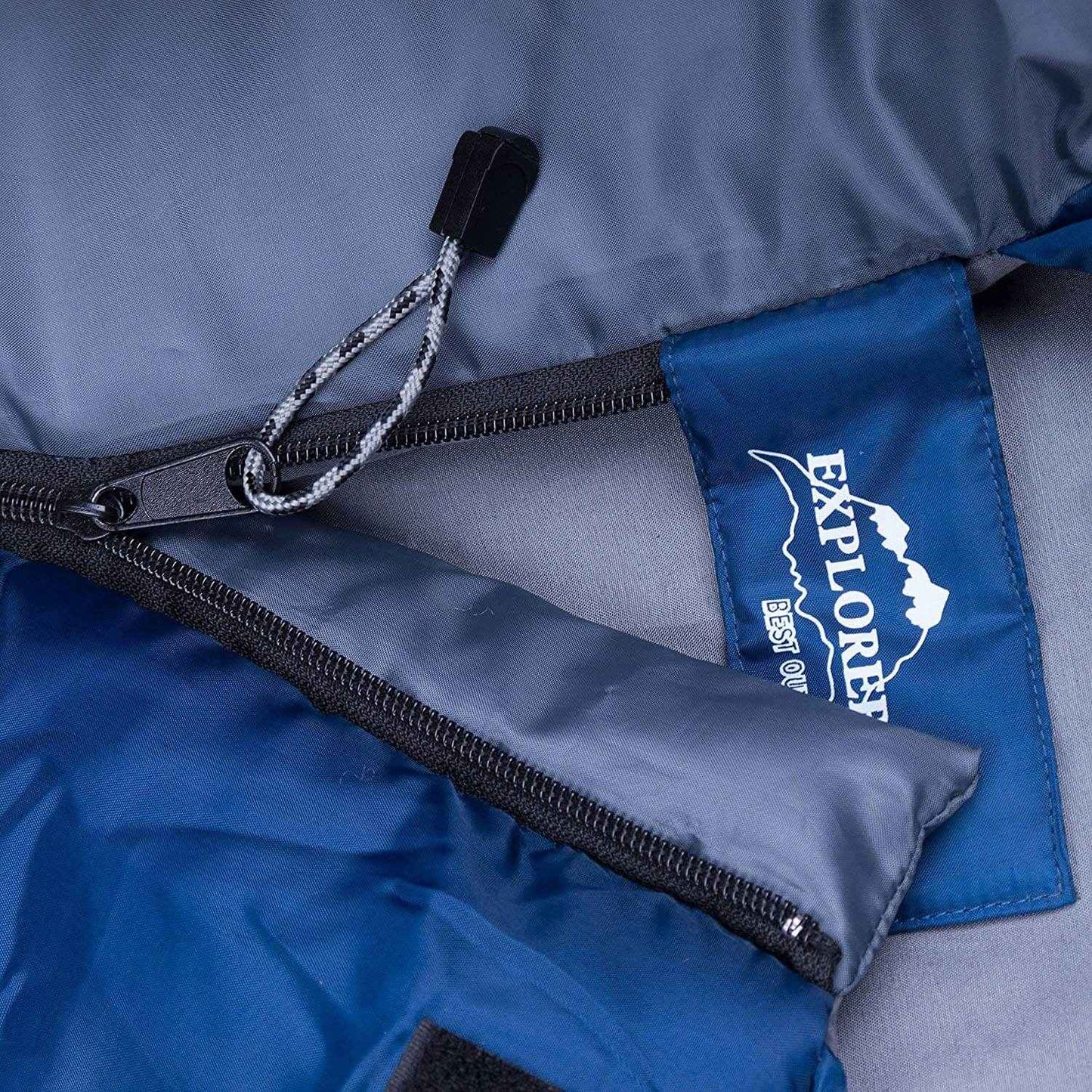 Mumienschlafsack Sommer Camping - Schlafsack für Outdoor Explorer bis -9°C