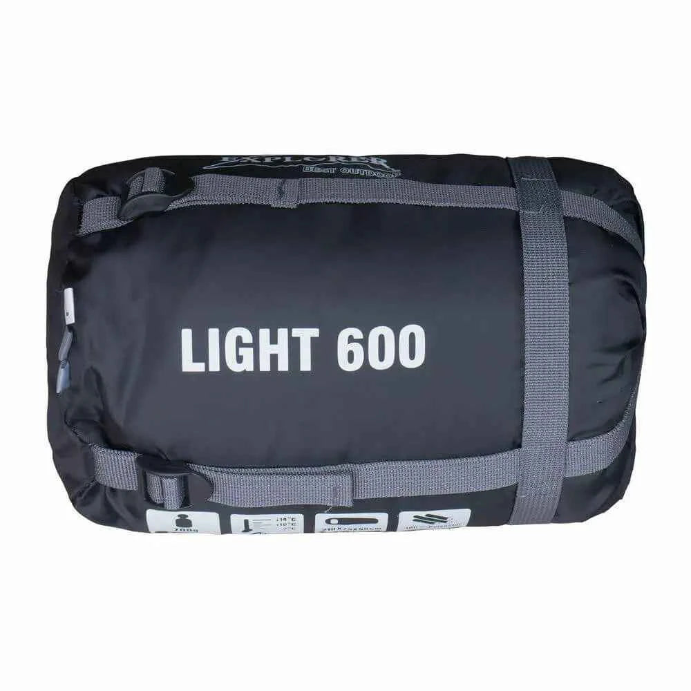 Mumienschlafsack Camping 600 EXPLORER 600 – Klein und leicht für -2°C Zelt Camping