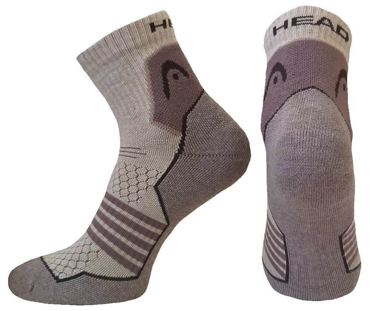 Socken für Trekking Wandern Outdoor Funktion Socke von Head mit Polsterung 4 Pack