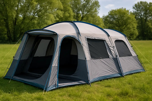 Familienzelt für 6 mit Vorraum: So passt es