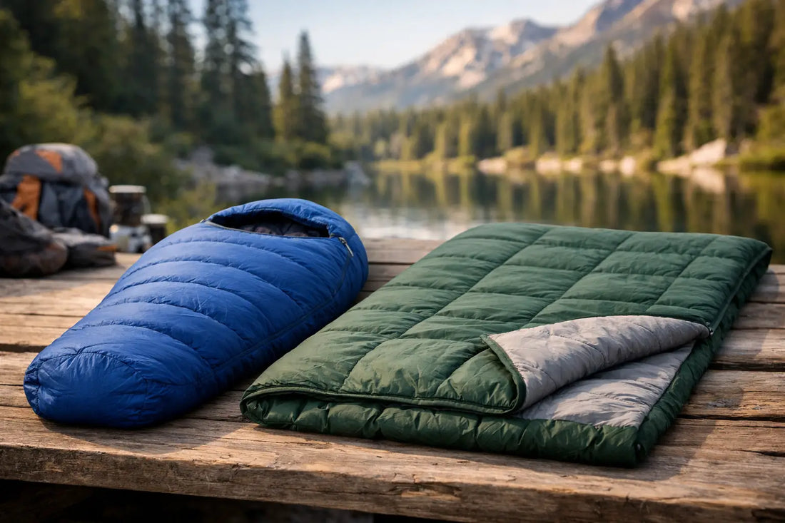 Schlafsack Formen: Mumie oder Decke?