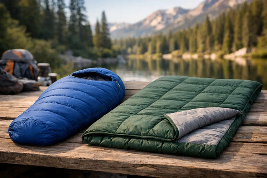 Schlafsack Formen: Mumie oder Decke?