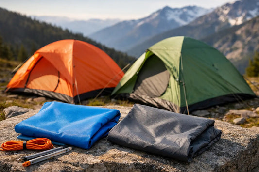 Zeltmaterialien Polyester oder Nylon erklärt