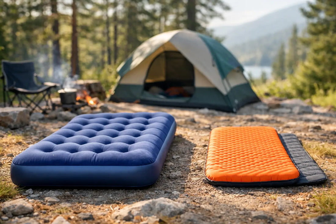 Luftmatratze vs Isomatte beim Camping
