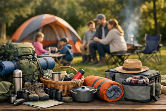 Packliste fürs Wochenend-Camping mit Familie