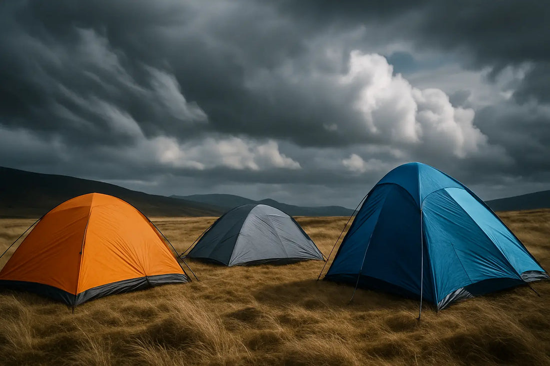 Welche Zeltform hält Wind wirklich am besten aus?