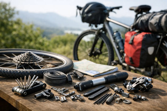 Fahrrad Ersatzteile für Radreise planen