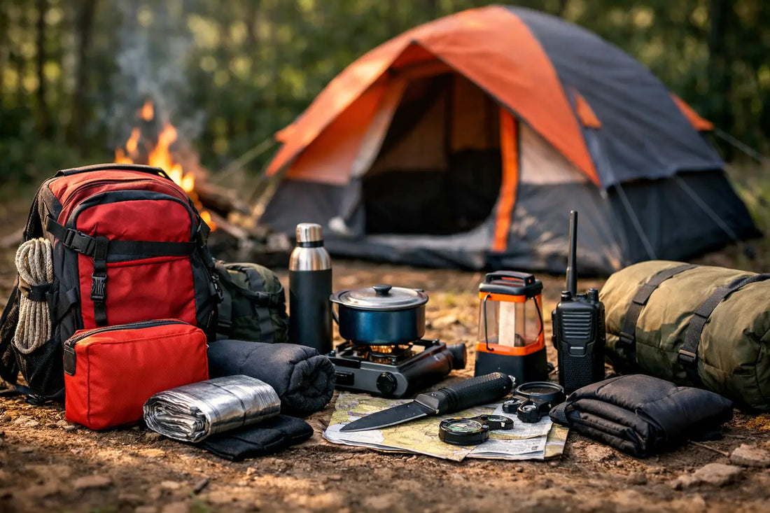 Campingausrüstung für Nothilfe-Sets richtig wählen
