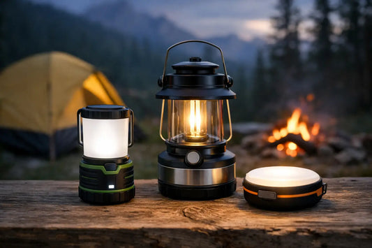 Die besten Campinglampen mit Akku