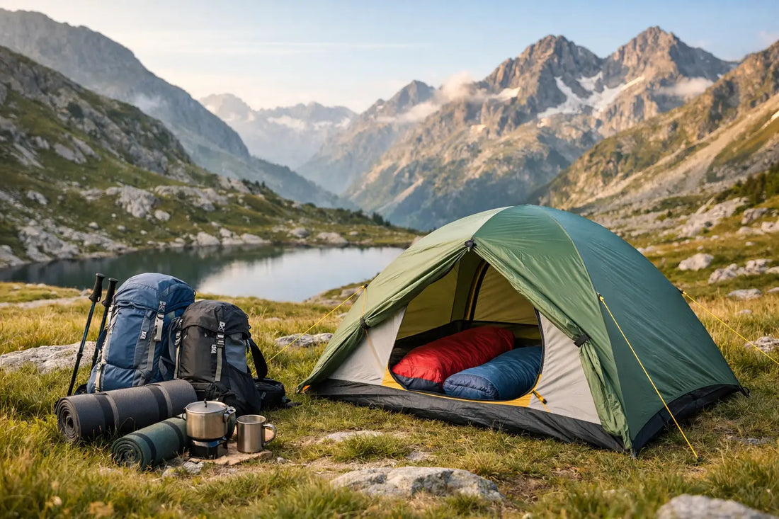 Trekkingzelt für 2 Personen wählen