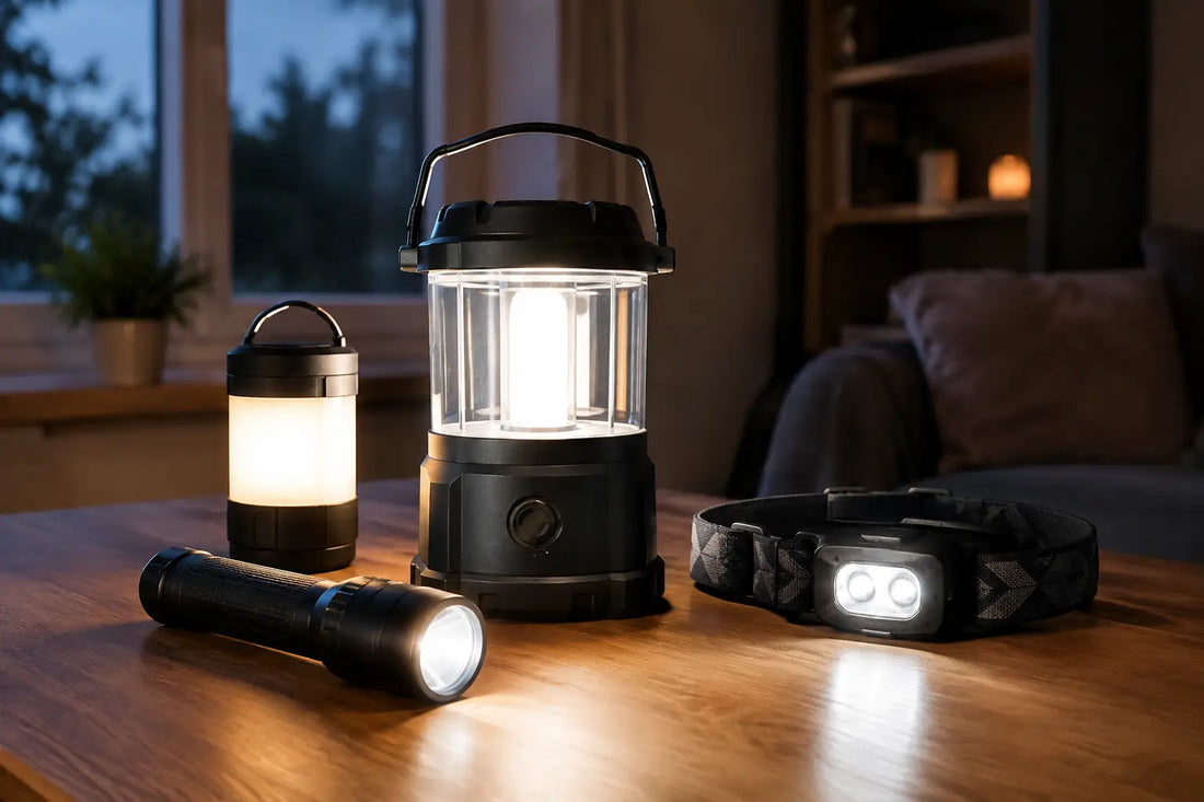 Campinglampen bei Stromausfall: Empfehlungen