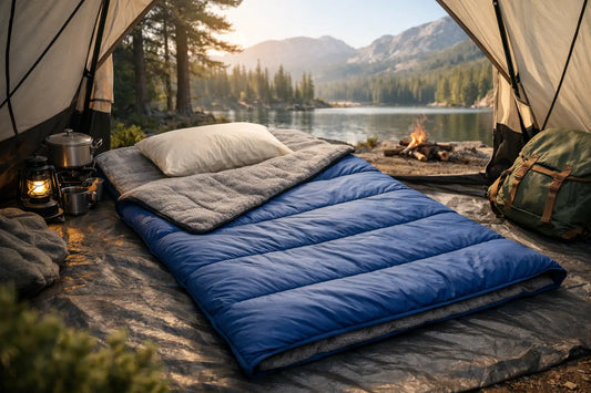 Den Deckenschlafsack für Camping auswählen