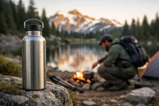 Trinkflasche aus Edelstahl fürs Outdoor-Abenteuer