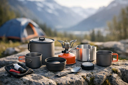Ultraleicht Kocher Set Test für Trekking