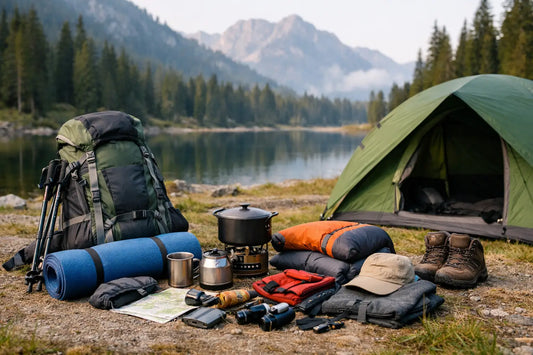 Beispiel Packliste Trekking-Wochenende mit Zelt