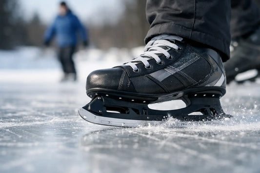 T-Blade Schmerzen vermeiden beim Schlittschuhlauf