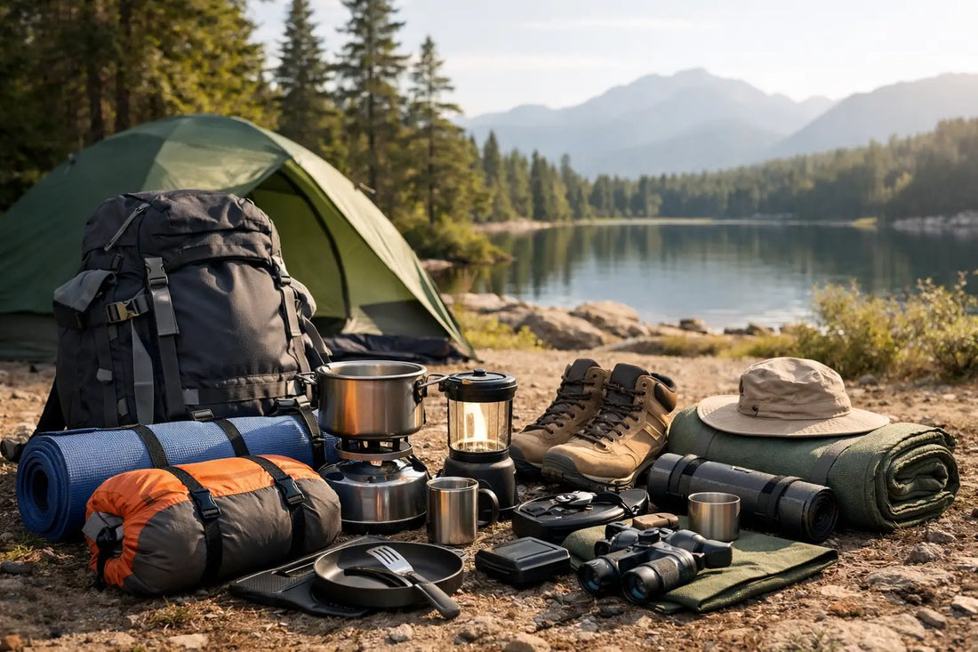 Campingausrüstung für Einsteiger - Komplettliste