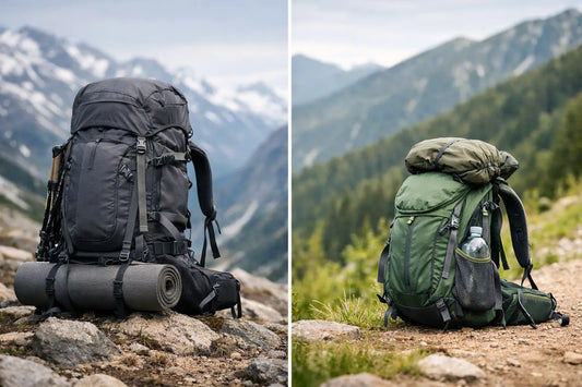 Trekkingrucksack vs Wanderrucksack Abgrenzung