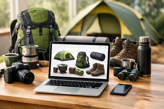 Camping Ausrüstung online kaufen - so passt's