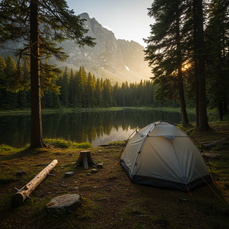 1 Personen Zelt für komfortables Alleincamping