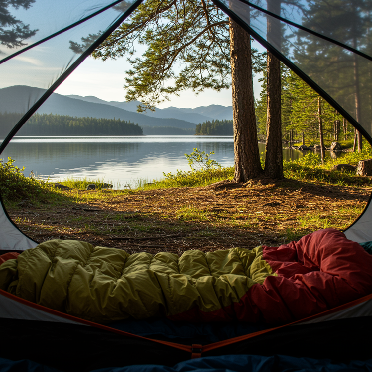 Deckenschlafsack für Komfort und Wärme beim Camping und Reisen