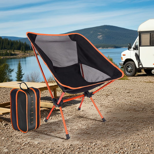 Campingstuhl Faltbar Strandstuhl Anglerstuhl Radreisen 900g