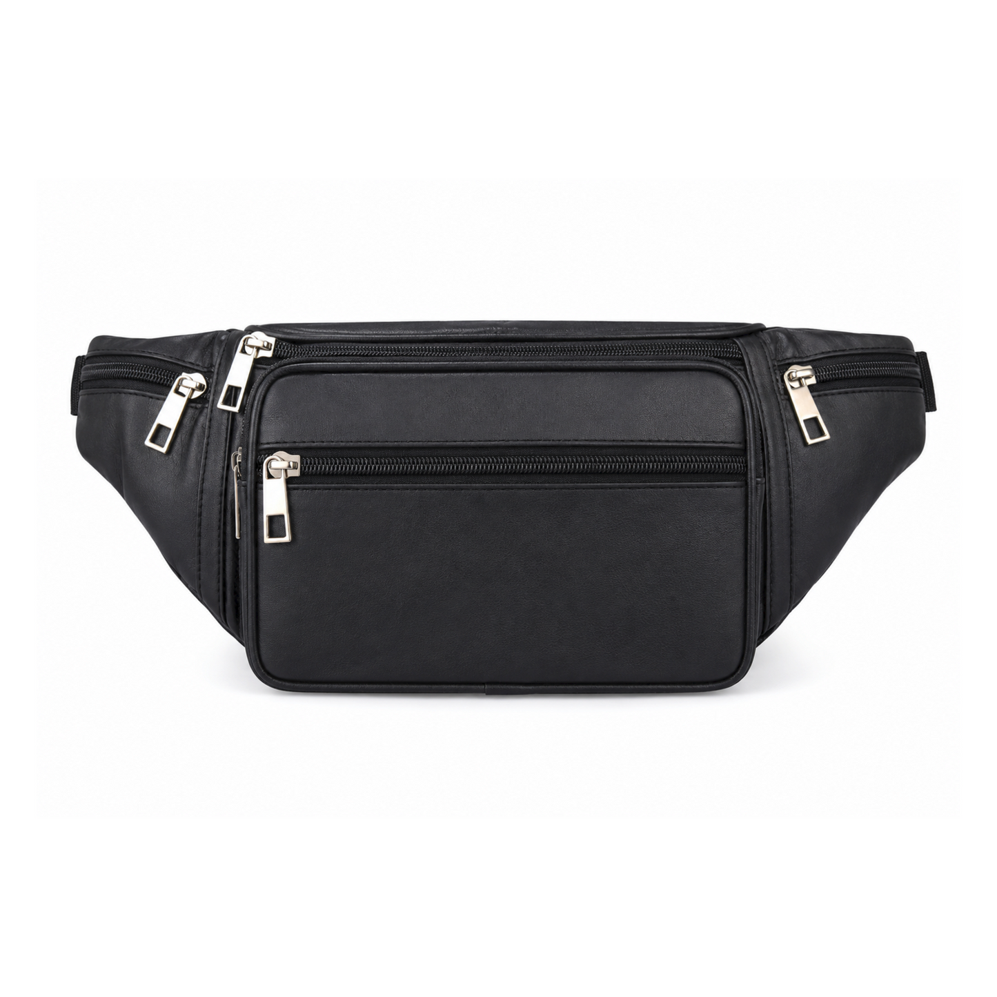 Gürteltasche Leder 6 Taschen Bauchtasche Hüfttasche Wanderrucksack