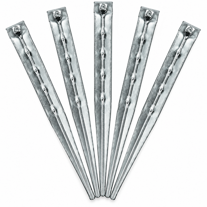 Heringe 5 St Aluminium 18 cm Ultraleicht Erdnägel 16 g Hering