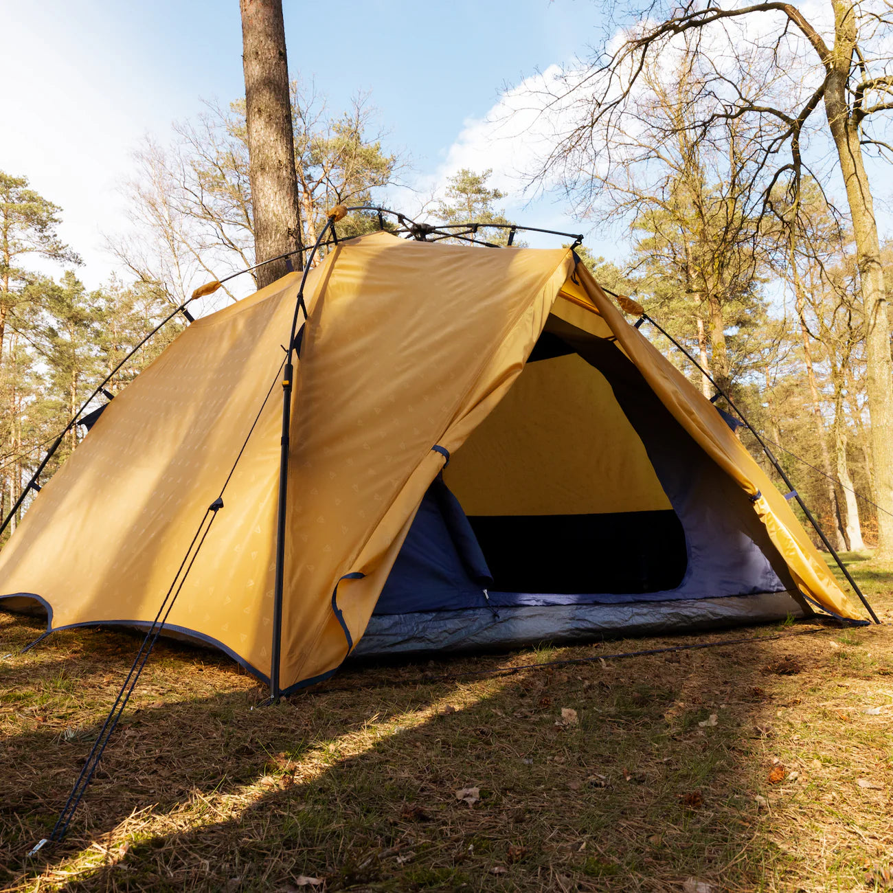 EMANI Kuppelzelt 3 Personen Zelt Campingzelt Blitzaufbau – Outdoor Alm