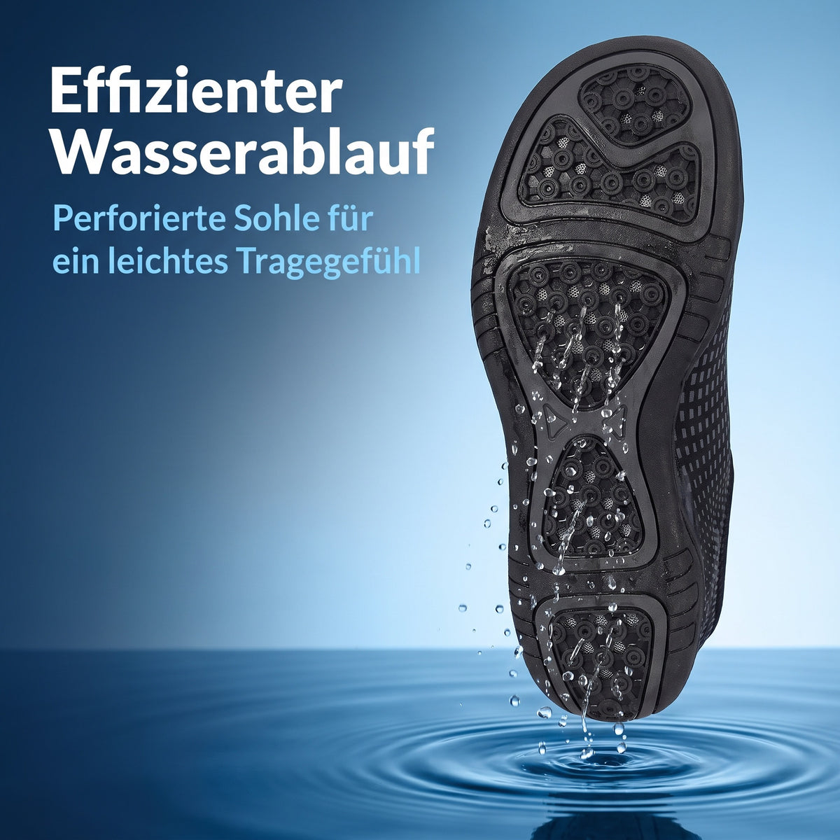 Wasserschuhe Strandschuhe Aquaschuhe Badeschuhe sehr gute Sohle Stand up Paddle