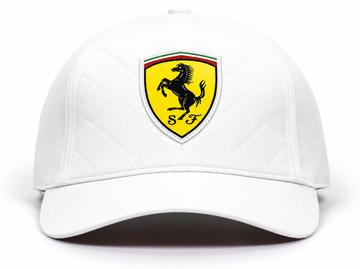 Scuderia Ferrari - SF Team Cap - Basecap - Formel 1 Schirmmütze Kappe Weiß