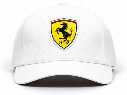 Scuderia Ferrari - SF Team Cap - Basecap - Formel 1 Schirmmütze Kappe Weiß